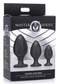 Ms Triple Juicers Anal Trainer Set Black